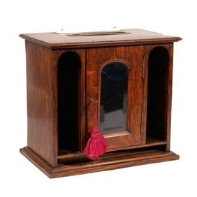 ENGLISH OAK LETTER BOX