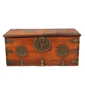 ASIAN STORAGE CHEST, LATE 18th C.