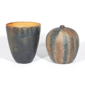 (2pc) COLONIA TOVAR VENEZUELA GLAZED POTTERY
