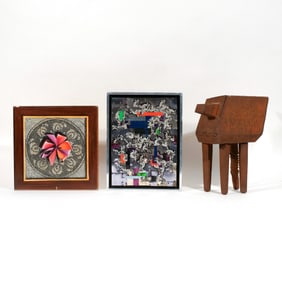 (3pc) MID-CENTURY ART