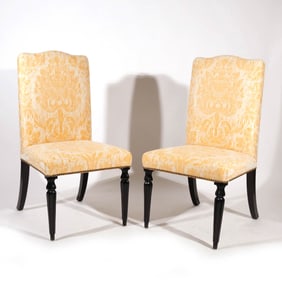 (8pc) CONTEMPORARY FORMAL DINING CHAIRS