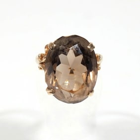 14k GOLD & TOPAZ RING