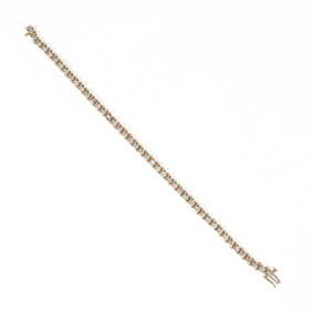 10k GOLD & DIAMOND TENNIS BRACELET