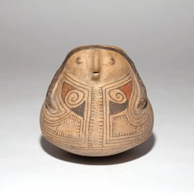 CASAS GRANDES POLYCHROME POTTERY FIGURE