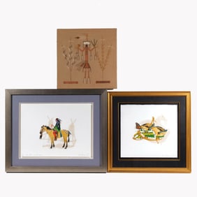 (3pc) NATIVE AMERICAN ART