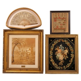 (4pc) FRAMED ARTWORK