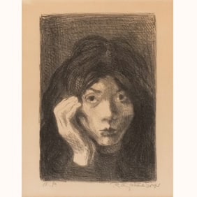RAPHAEL SOYER (1899-1987), PORTRAIT