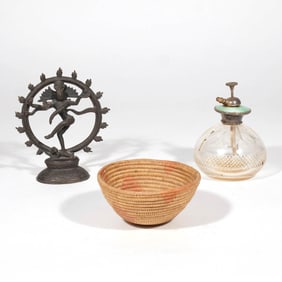 (3pc) DECORATIVE OBJECTS
