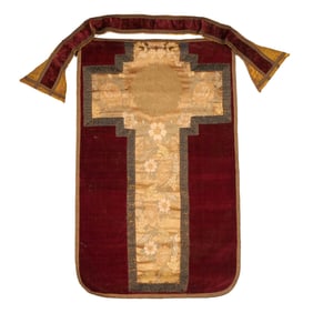 CATHOLIC VELVET CHASUBLE