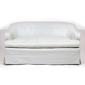 TUFTED OVERALL UPHOLSTERED LOVESEAT