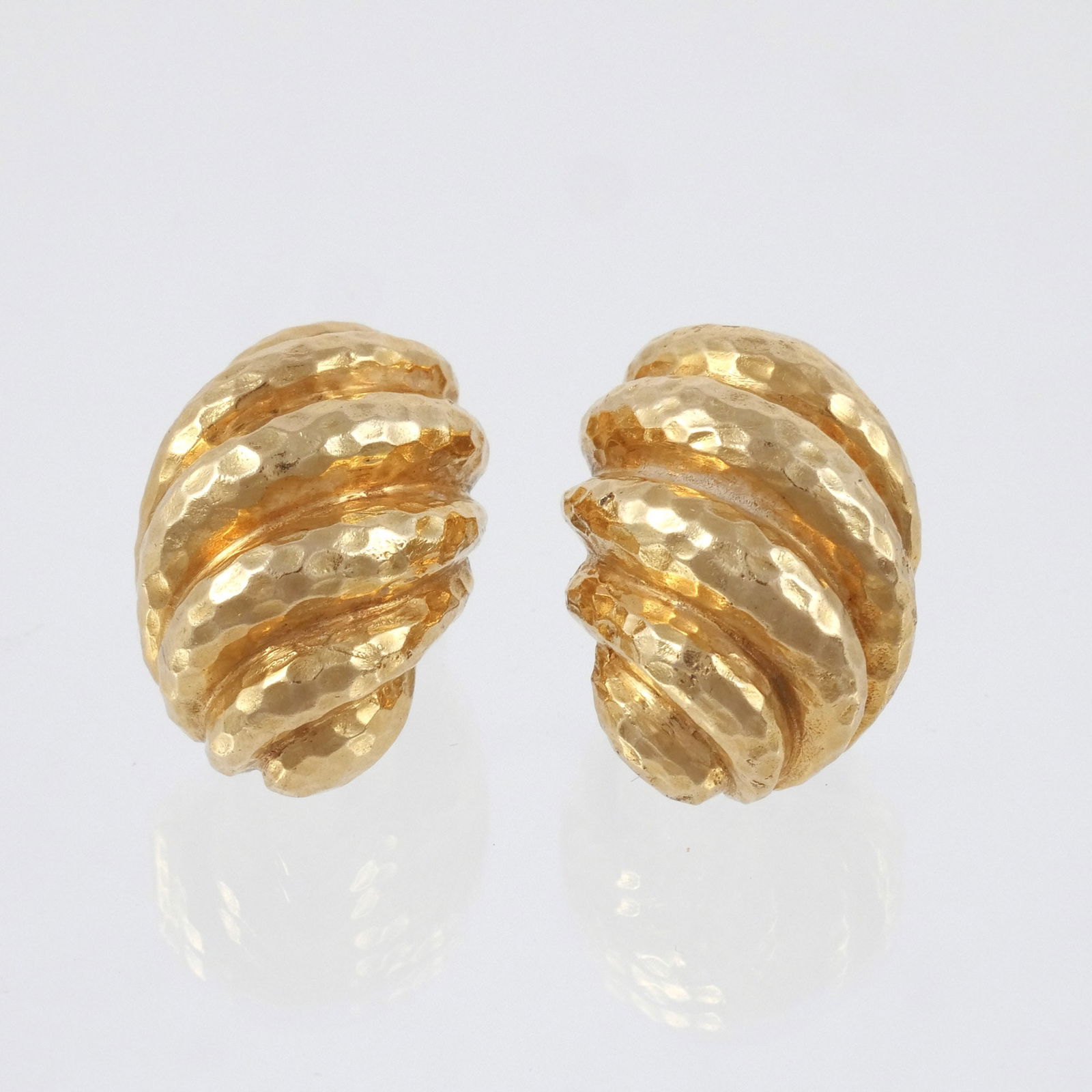 DAVID WEBB 18k GOLD EAR CLIPS (1 of 5)
