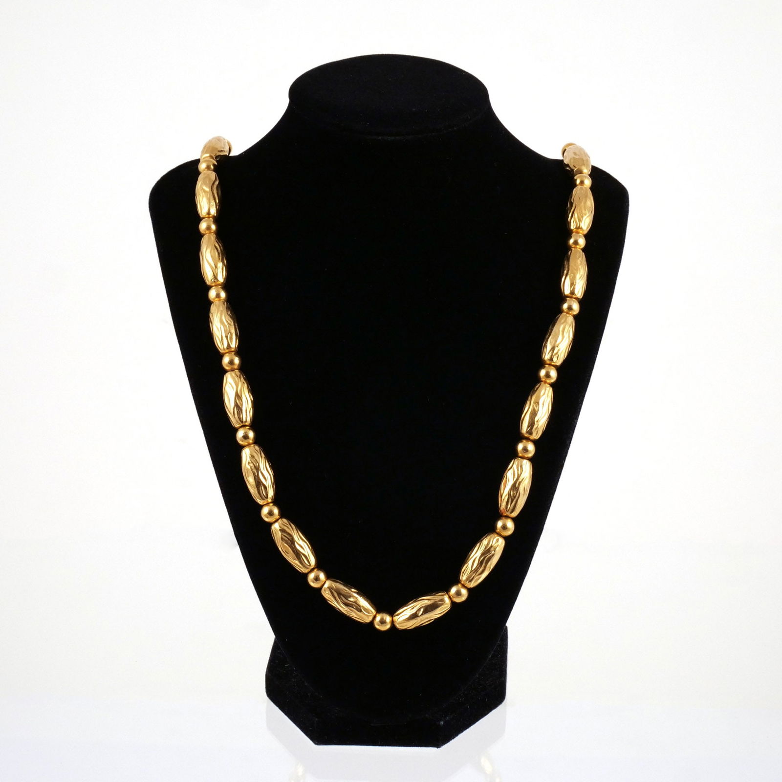 LALAOUNIS 22KY GOLD OPERA LENGTH NECKLACE (1 of 12)