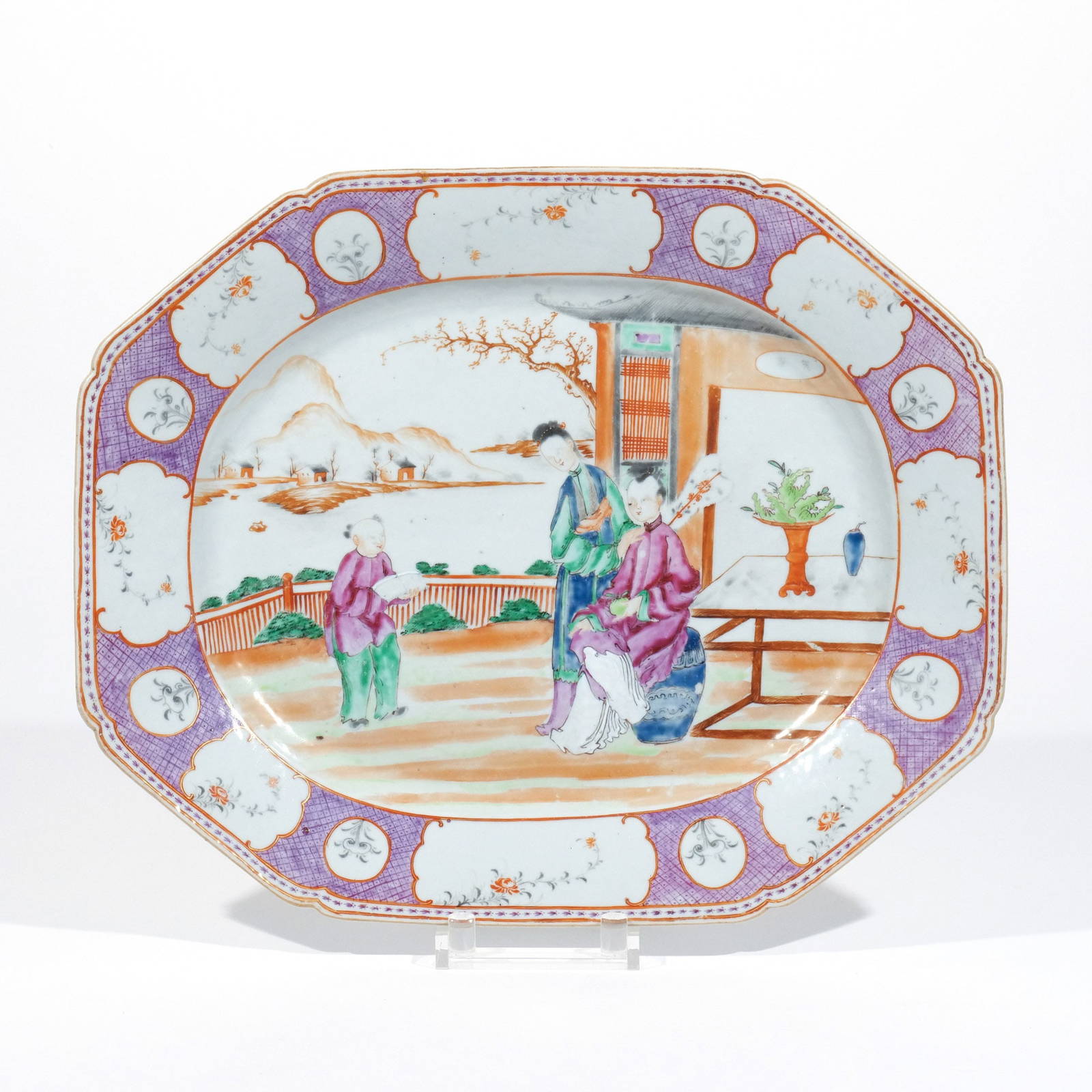 CHINESE EXPORT PORCELAIN PLATTER