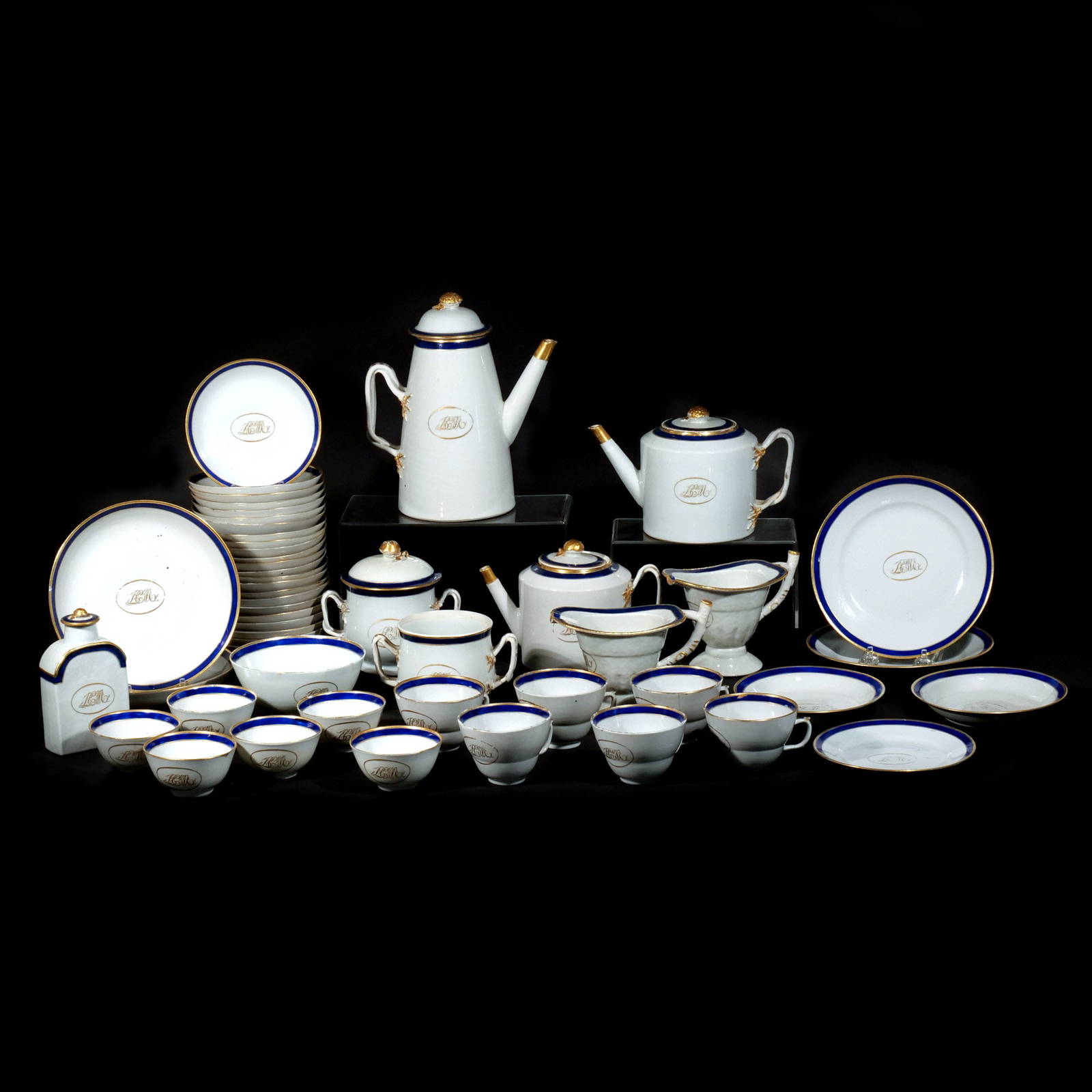 (51pc) CHINESE EXPORT AFTER DINNER SERVICE