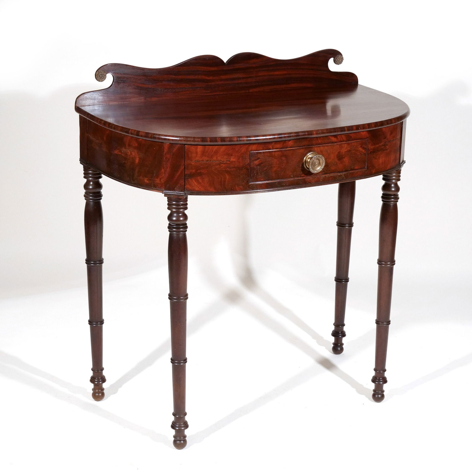 RARE G. & J. SMITH BOSTON CLASSICAL MAHOGANY SERVER (1 of 12)