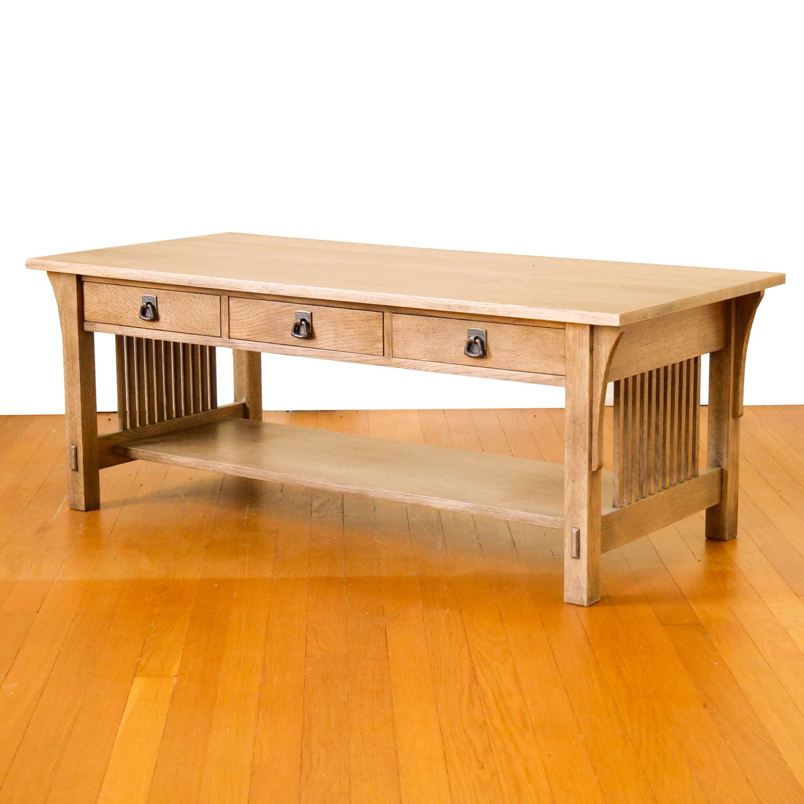 CONTEMPORARY L. & J.G. STICKLEY COFFEE TABLE (1 of 7)