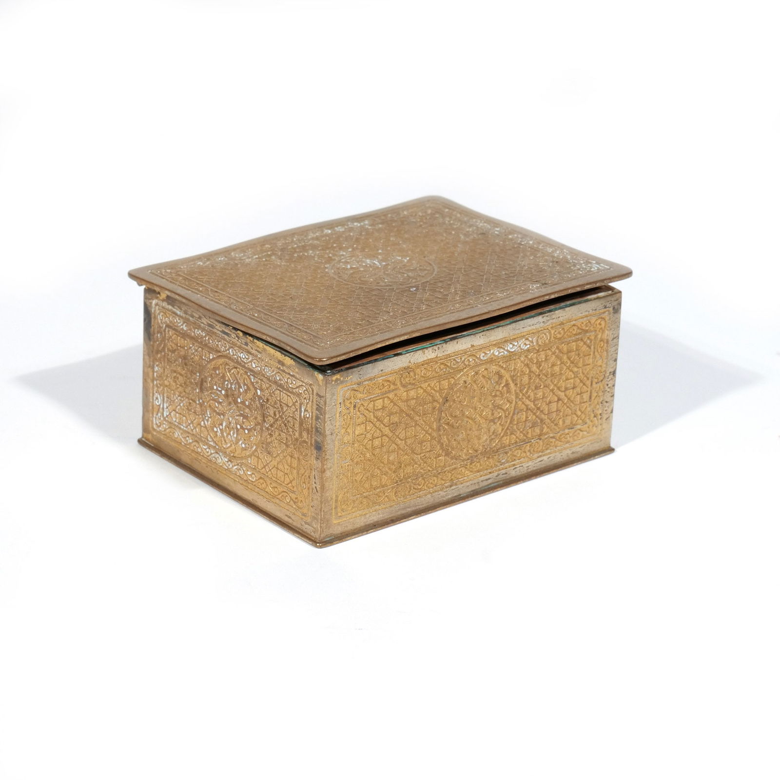 TIFFANY STUDIOS BRONZE BOX (1 of 7)