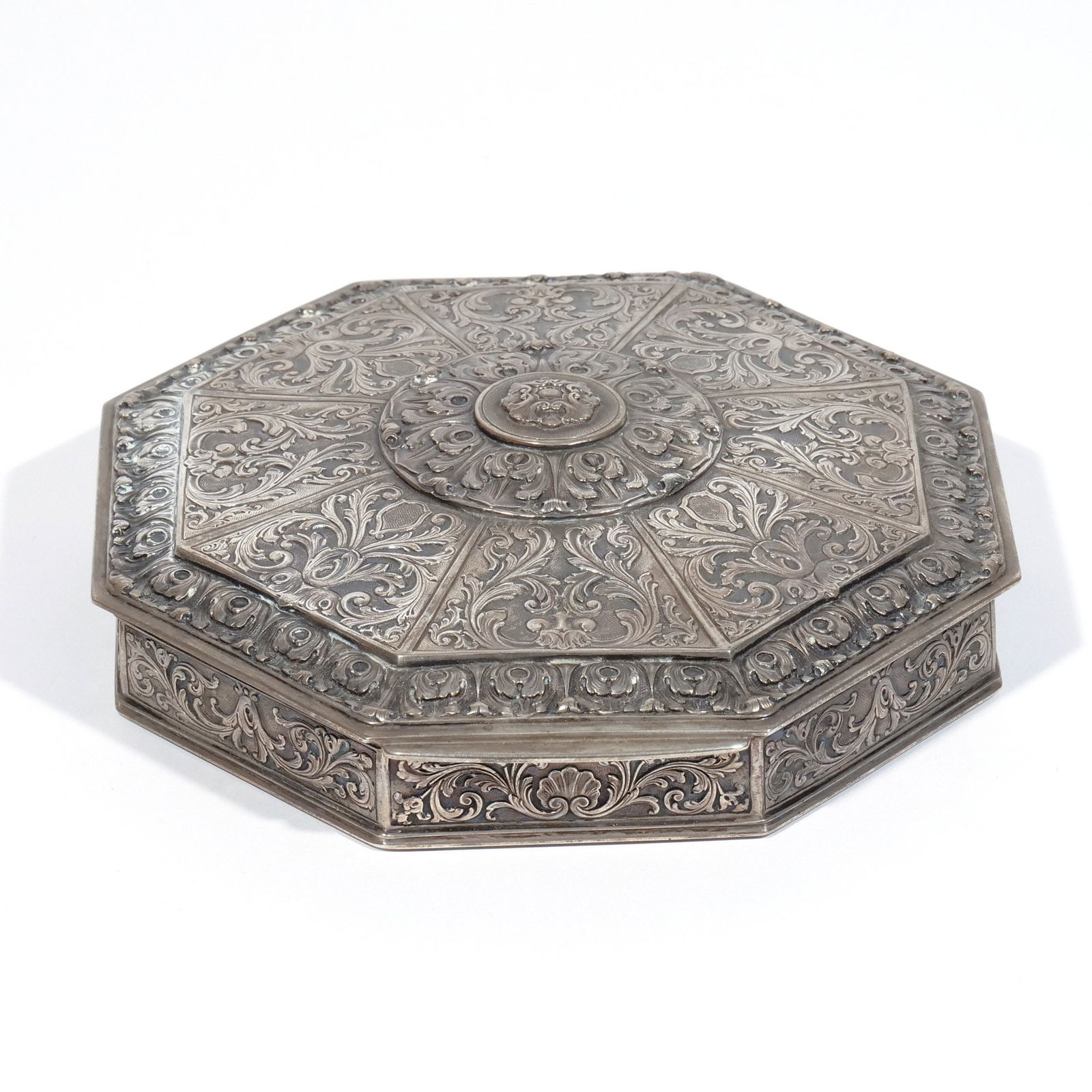 MARIO BUCCELLATI '800' SILVER JEWELRY BOX (1 of 8)