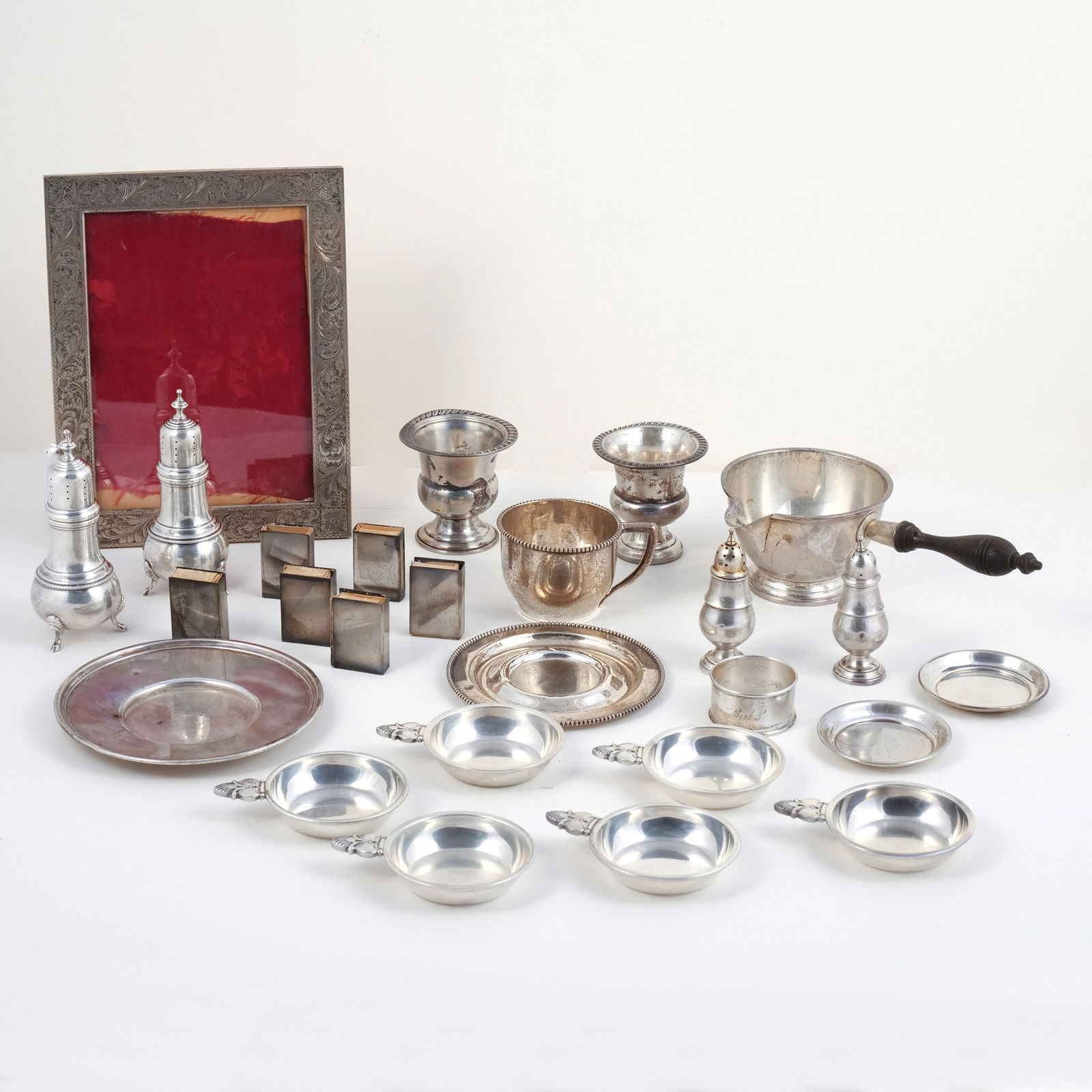 (26pc) STERLING SILVER HOLLOWARE (1 of 8)