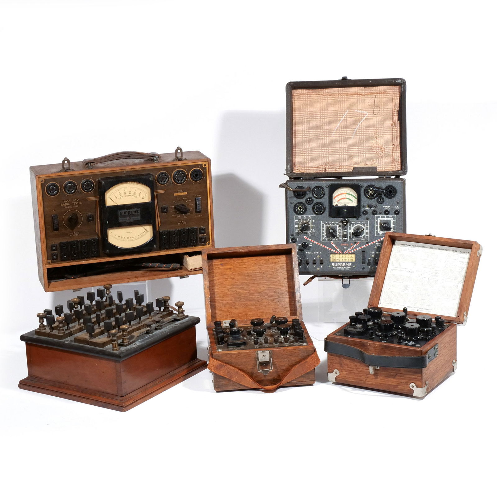 (5pc) MISC. VINTAGE ELECTRICAL TESTING EQUIPMENT (1 of 15)