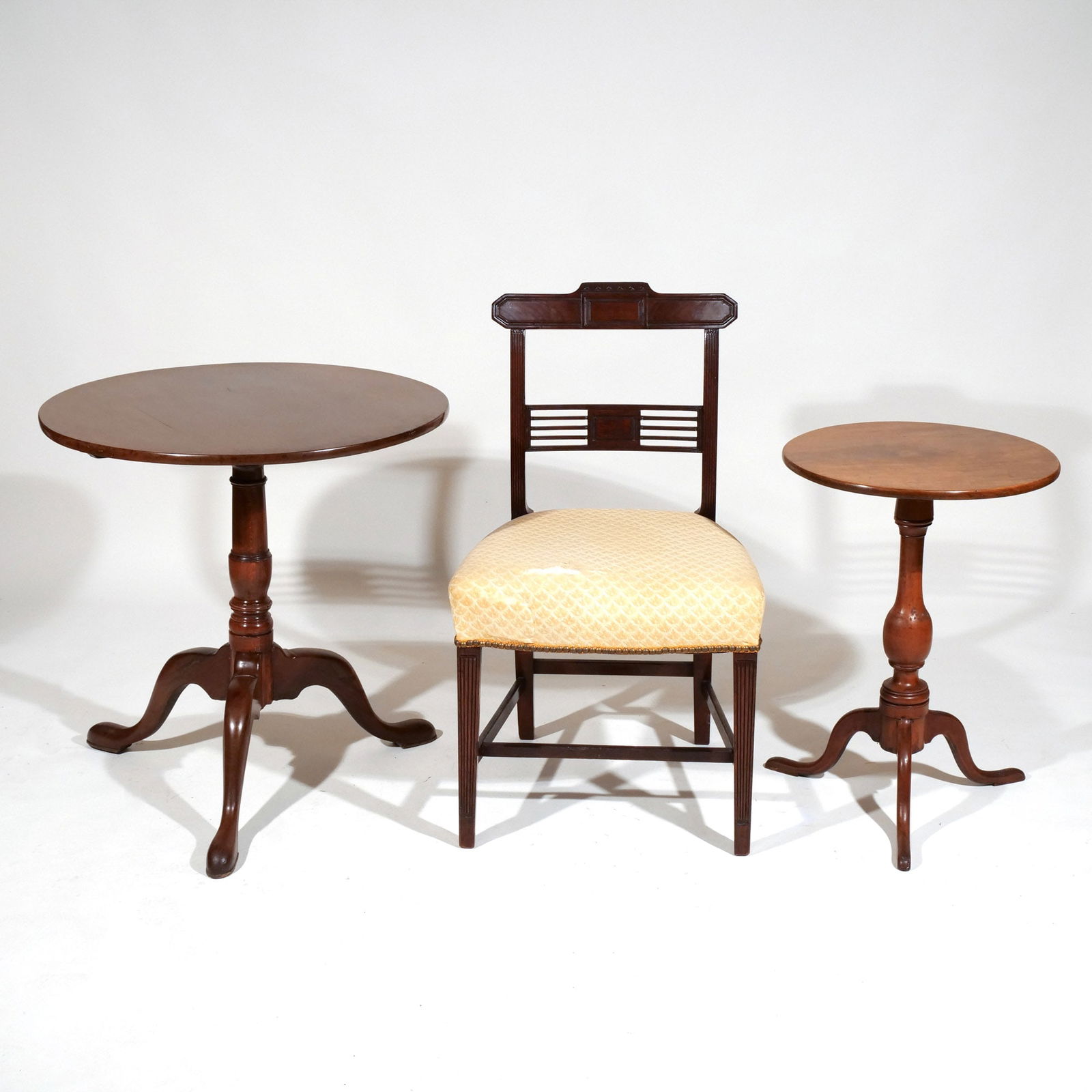 (3pc) ANTIQUE FURNITURE: (1 of 12)