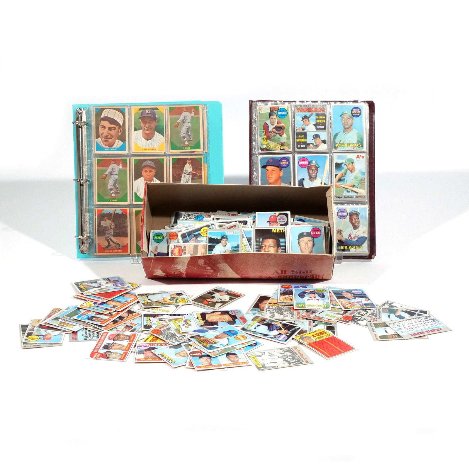 COLLECTION OF 1969 & 1970 TOPPS BASEBALL CARDS (1 of 20)