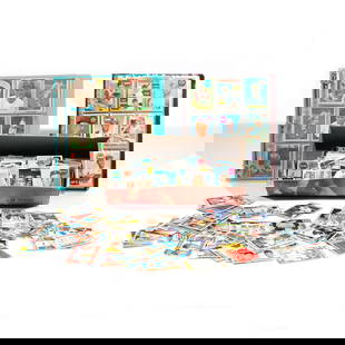 COLLECTION OF 1969 & 1970 TOPPS BASEBALL CARDS: Including rookie cards of Johnny Bench, Reggie Jackson, Thurman Munson, Robin Yount, arranged in ; plus 29 cards from the