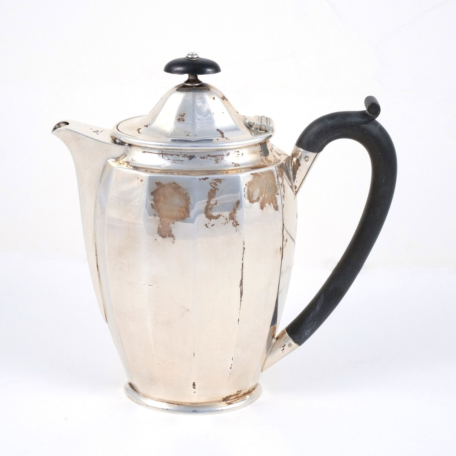 ENGLISH STERLING SILVER COFFEE POT (1 of 7)