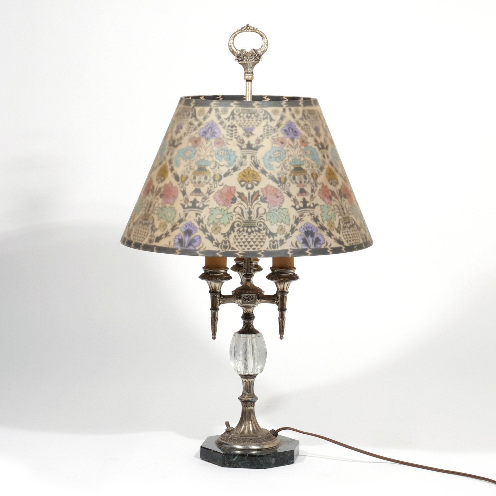PAIRPOINT REVERSE-PAINTED DIRECTOIRE TABLE LAMP - 2