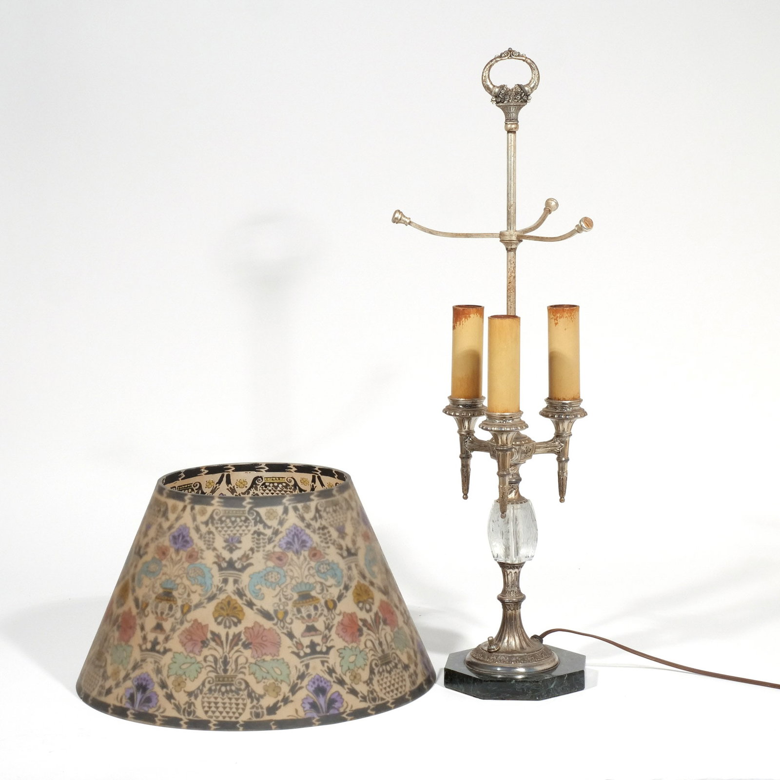 PAIRPOINT REVERSE-PAINTED DIRECTOIRE TABLE LAMP - 6