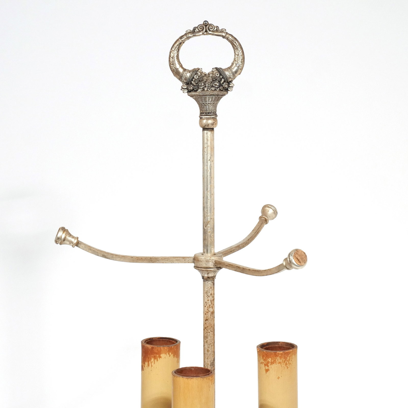 PAIRPOINT REVERSE-PAINTED DIRECTOIRE TABLE LAMP - 7