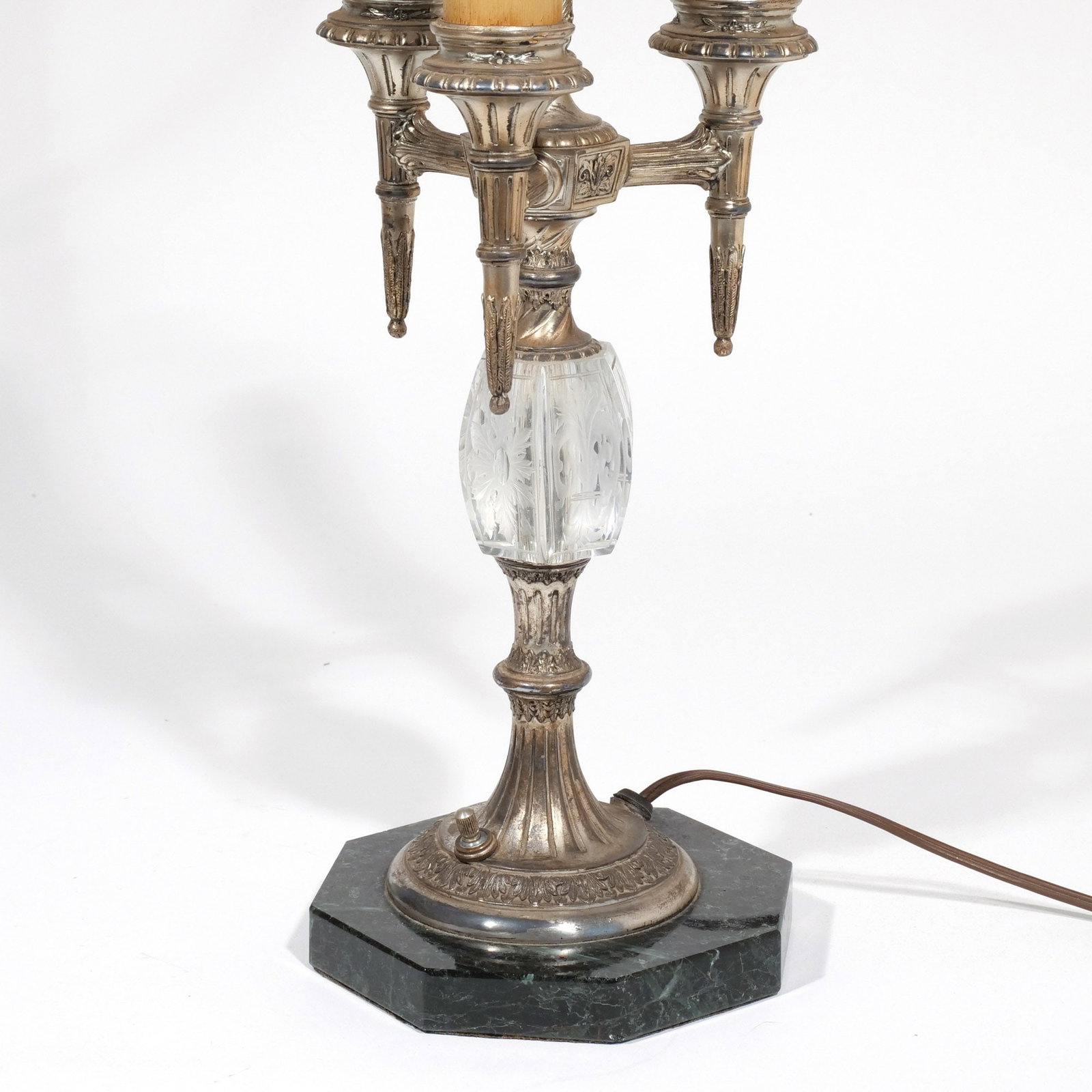 PAIRPOINT REVERSE-PAINTED DIRECTOIRE TABLE LAMP - 8