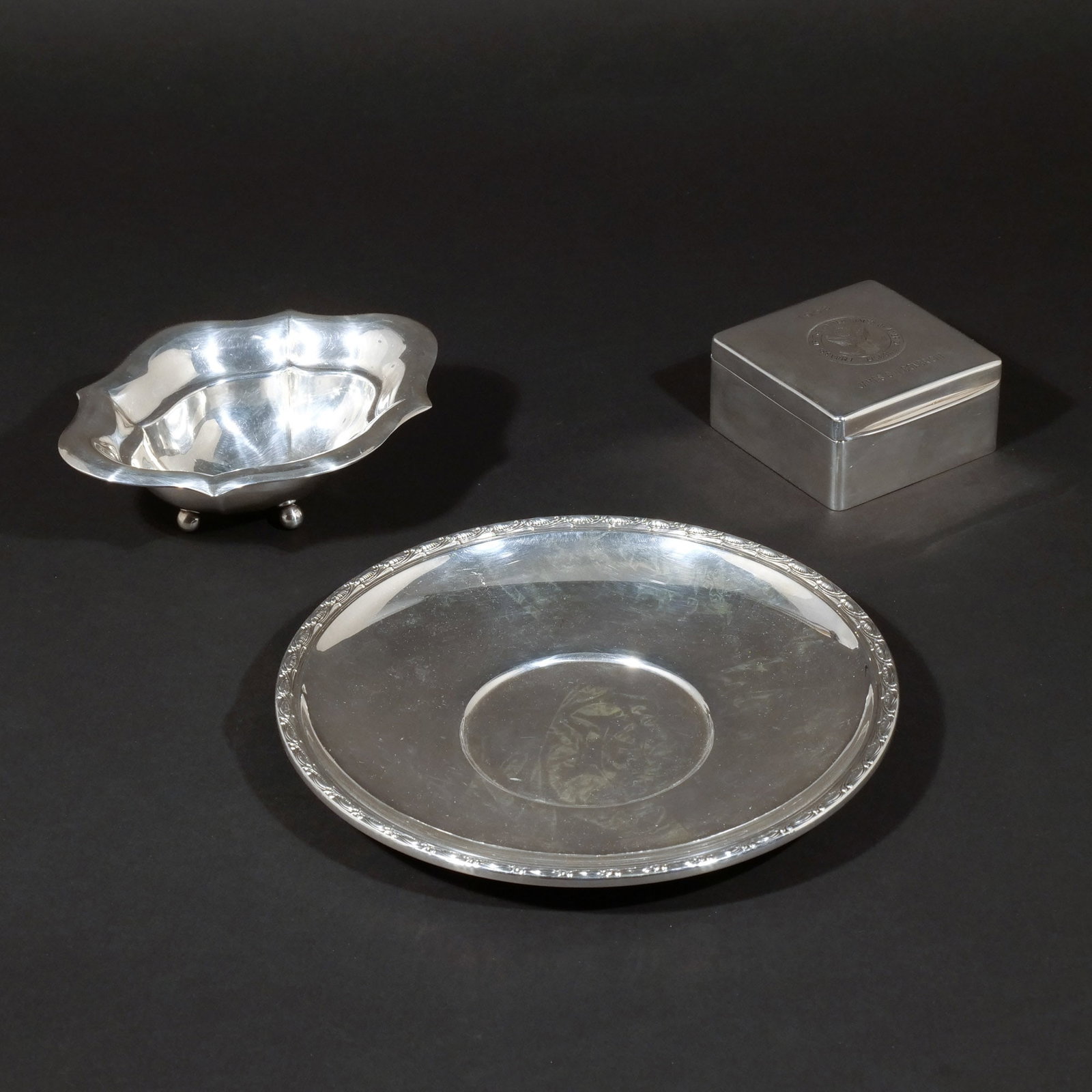 (3pc) STERLING SILVER HOLLOWARE (1 of 14)