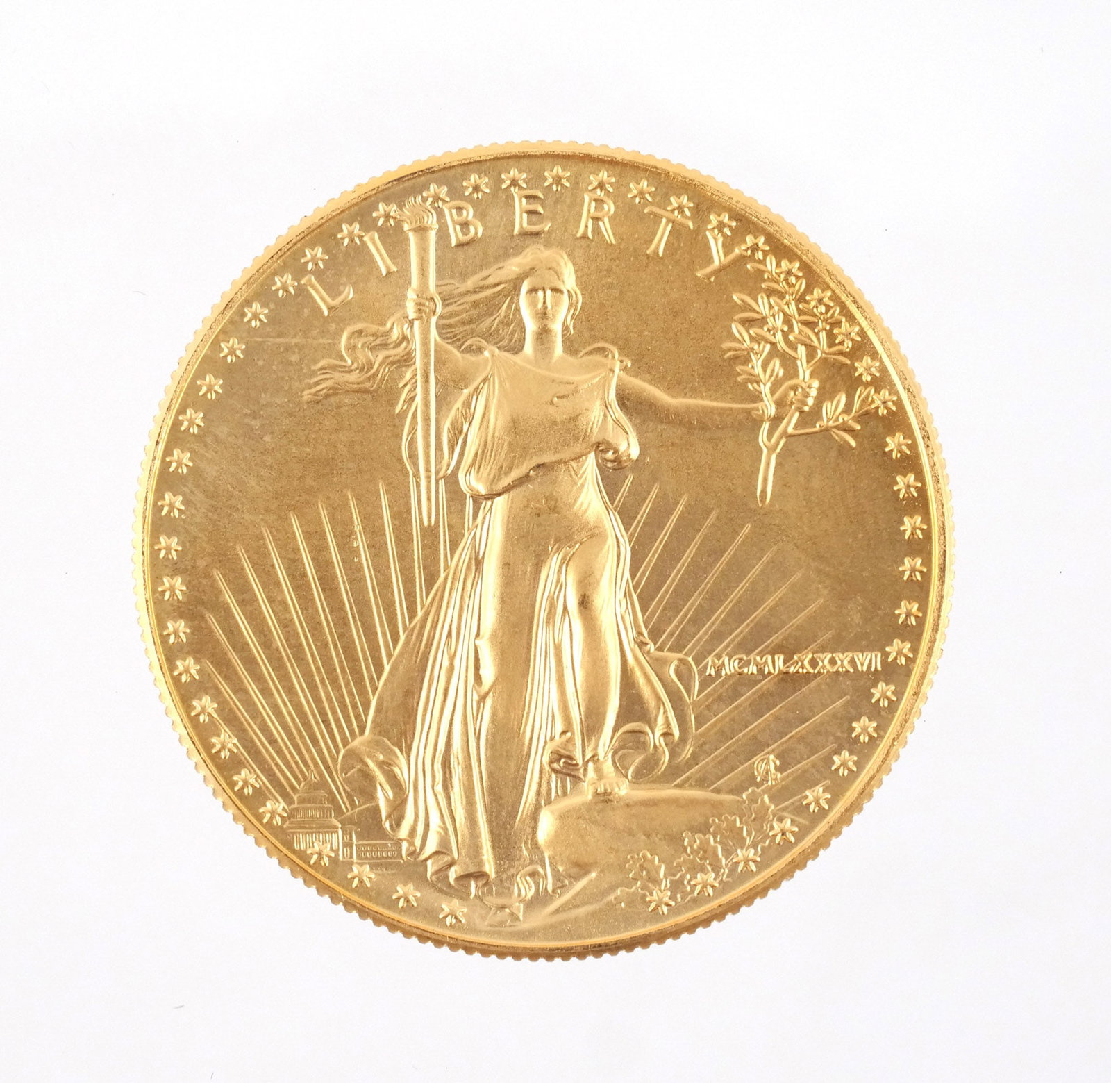 1986 US LIBERTY $50 GOLD COIN (1 of 3)