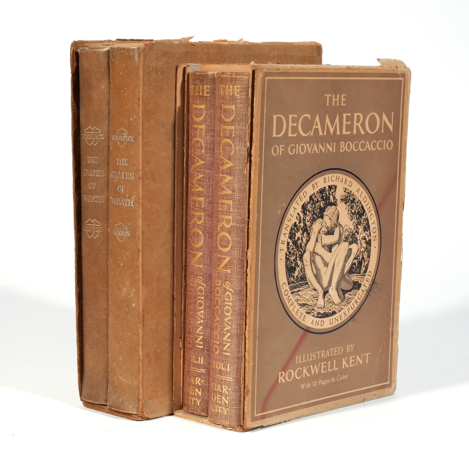 (4vols) SIGNED BY ROCKWELL KENT / T.H. BENTON (1 of 11)