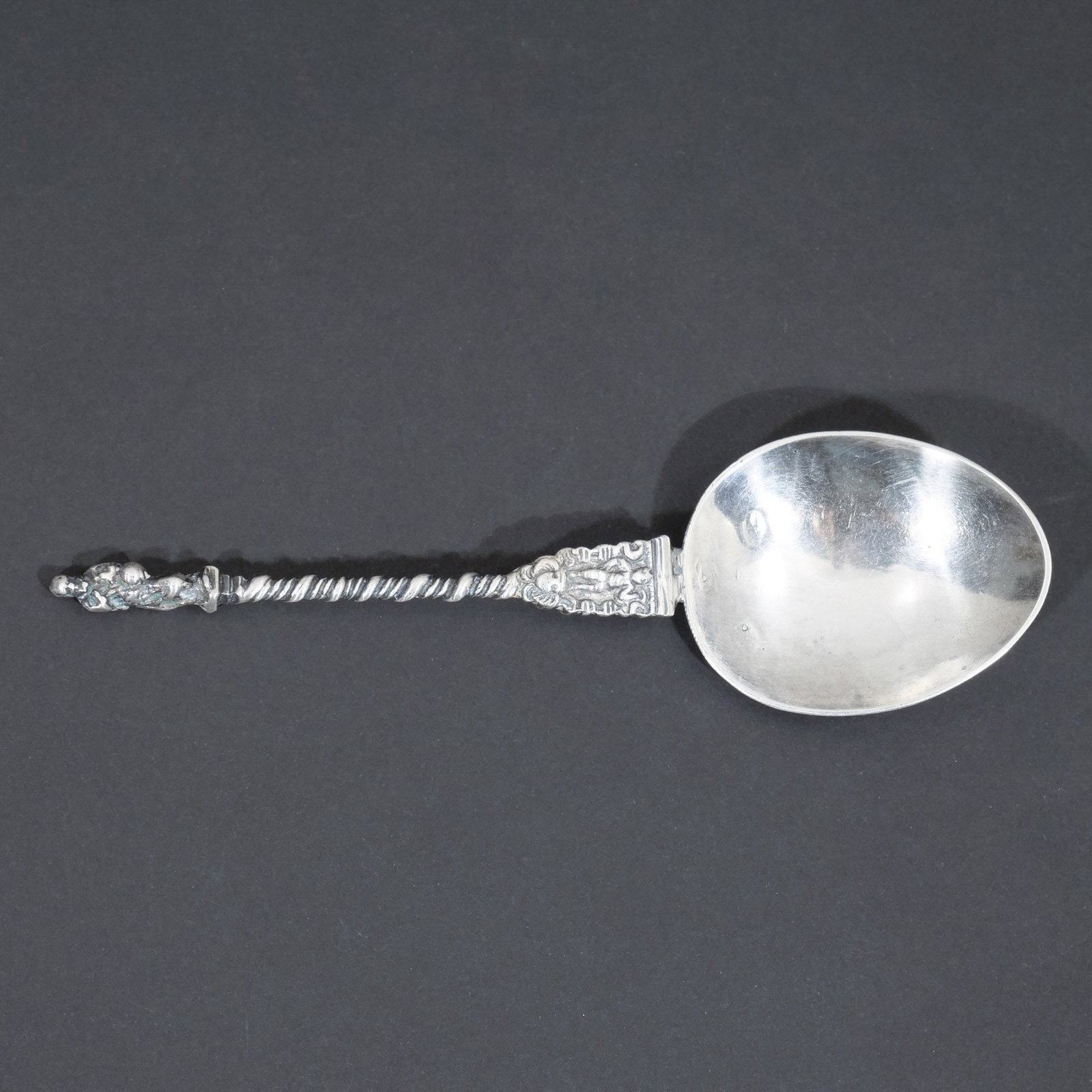 SILVER APOSTLE SPOON - 10