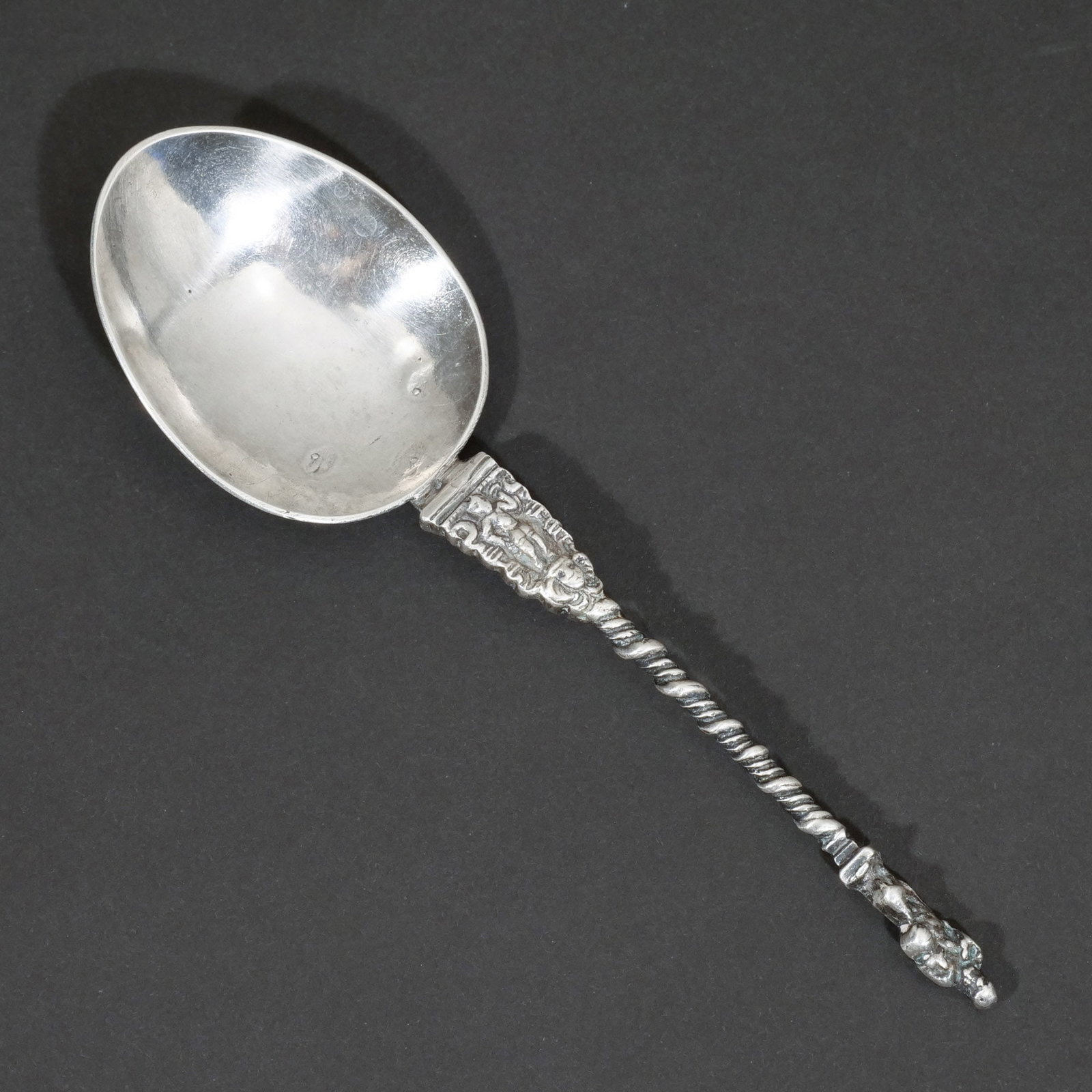 SILVER APOSTLE SPOON - 3