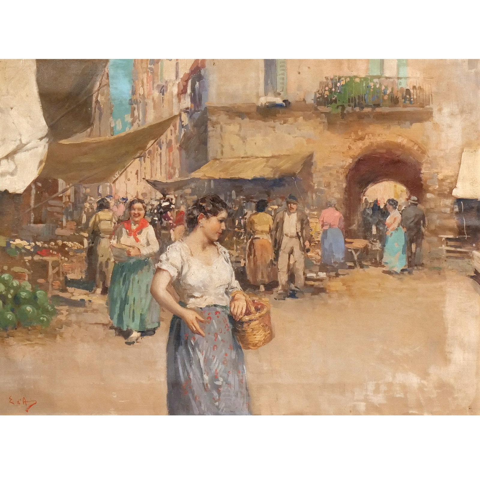 UNIDENTIFIED ARTIST ITALIAN SCHOOL,E. 20th century (1 of 14)