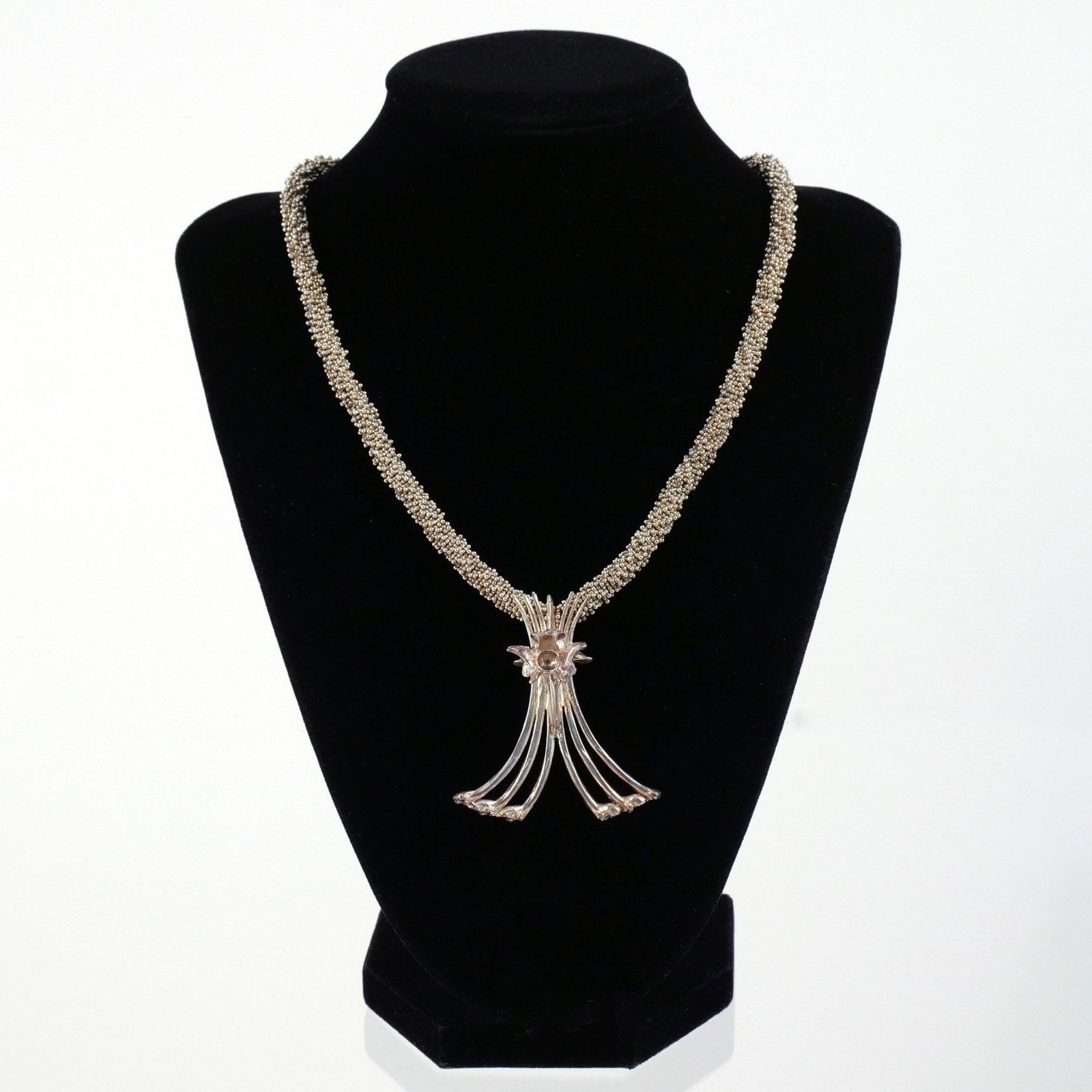 GOGO STERLING SILVER NECKLACE (1 of 9)