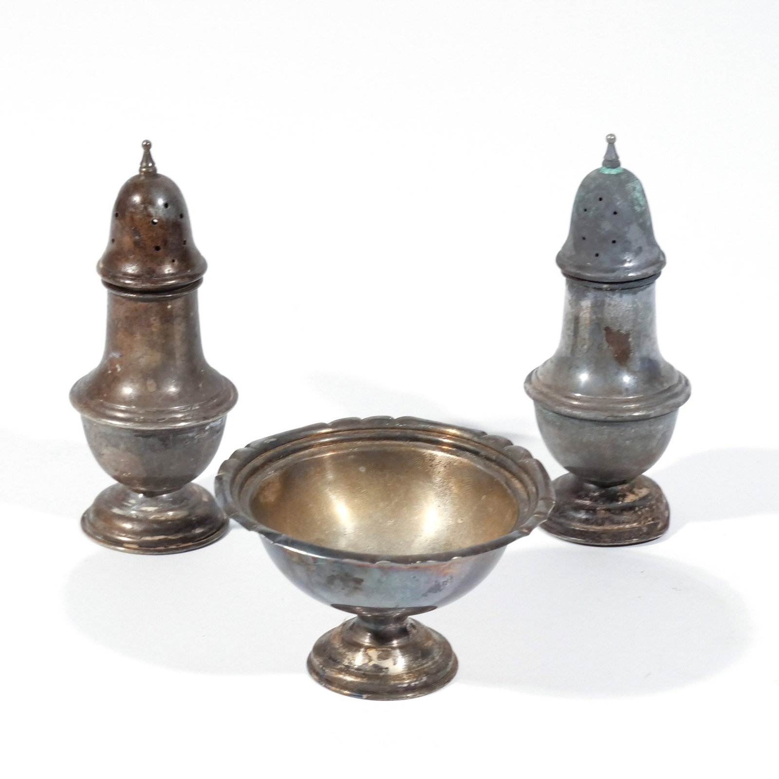 (10pc) MISC. SILVER ITEMS - 12