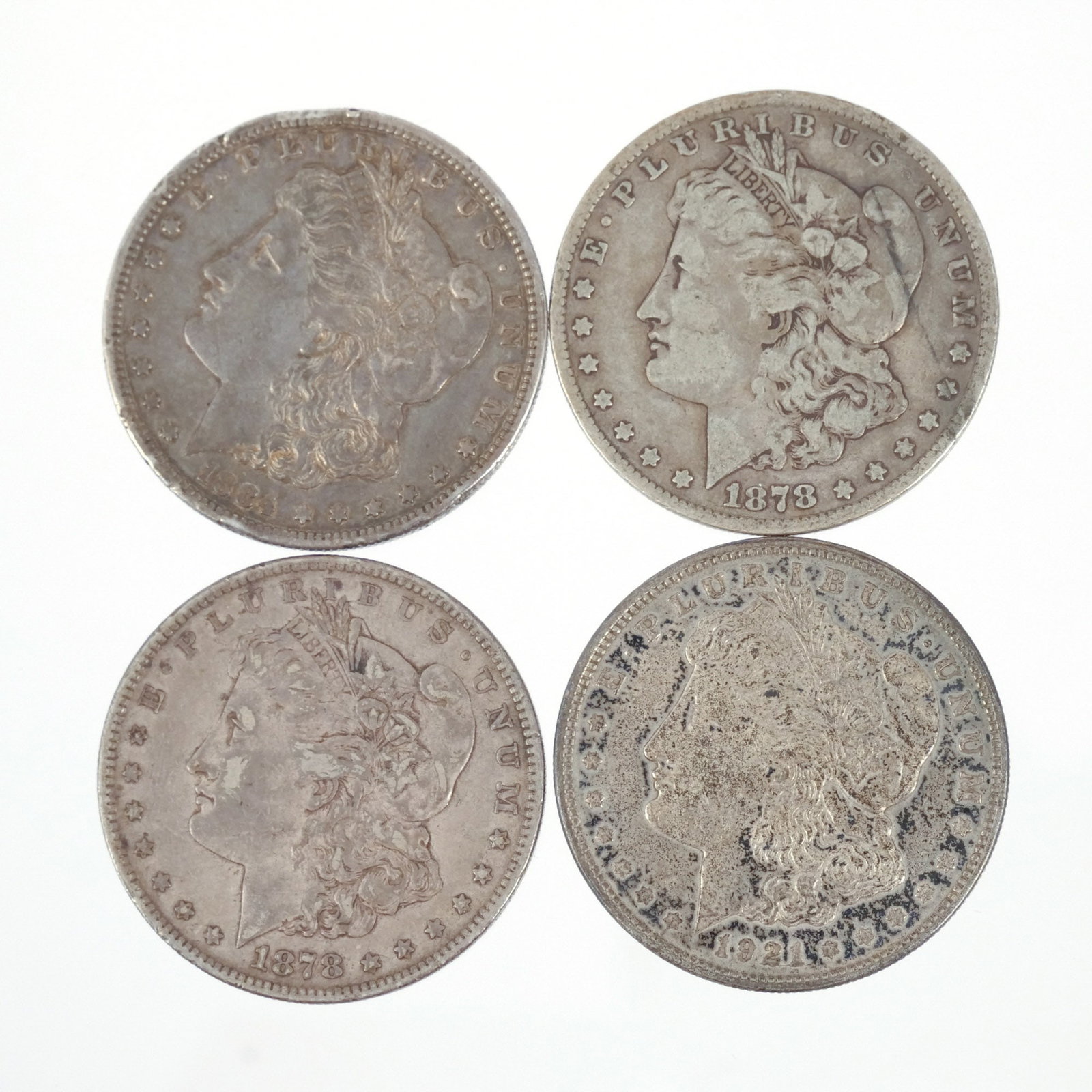 (7pc) MORGAN SILVER DOLLARS - 4