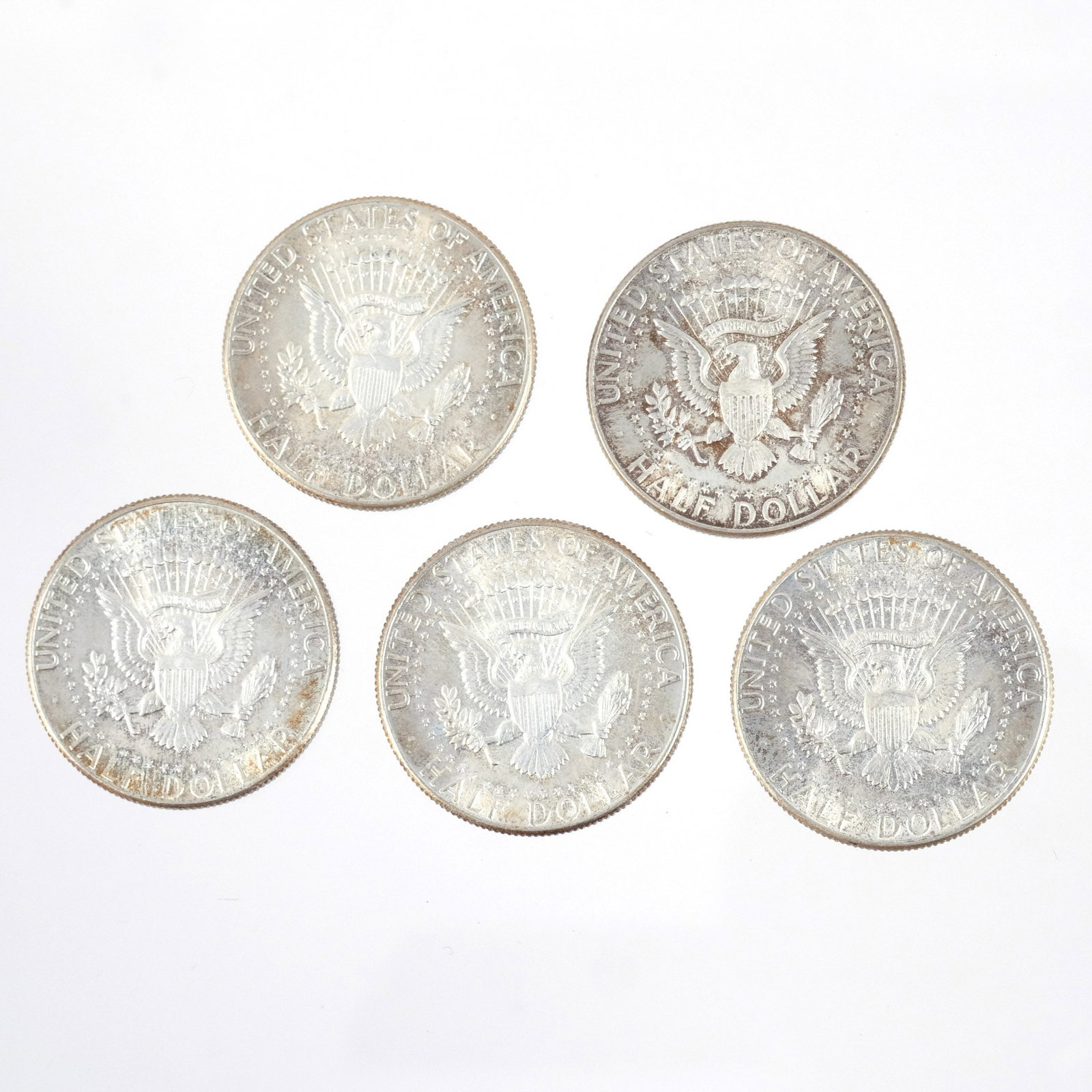 (7pc) MORGAN SILVER DOLLARS - 7