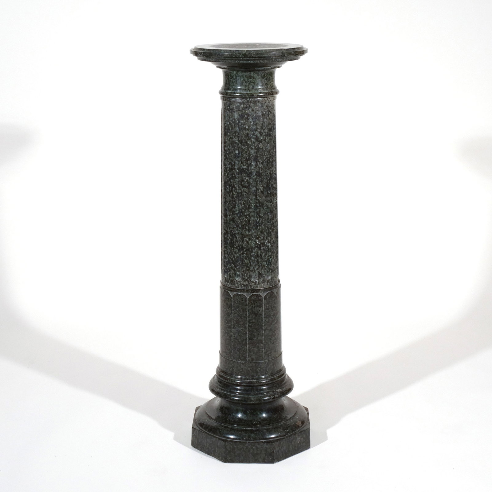 VERDE MARBLE PEDESTAL (1 of 9)