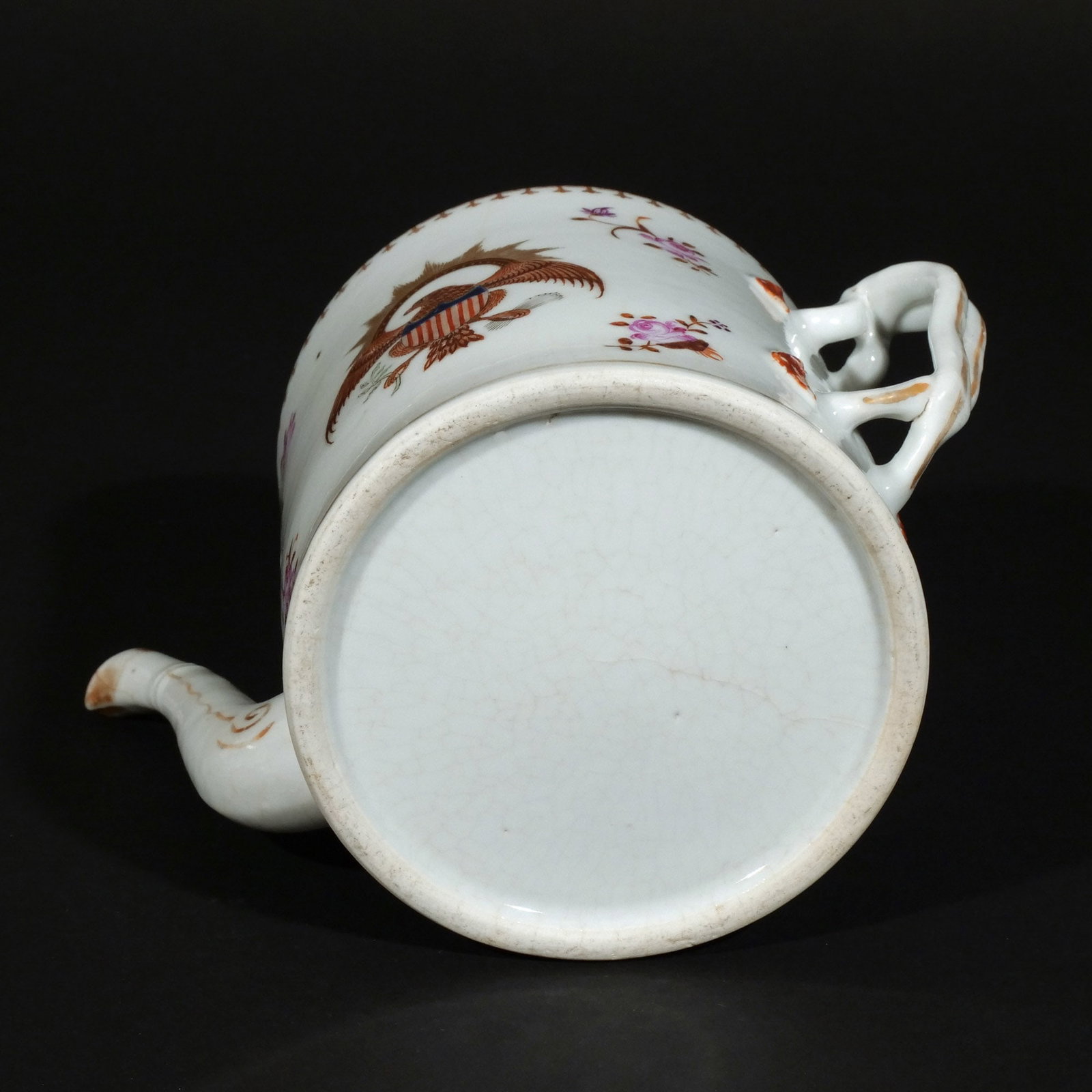 (10pc) CHINESE EXPORT AMERICAN EAGLE TEA SET - 5