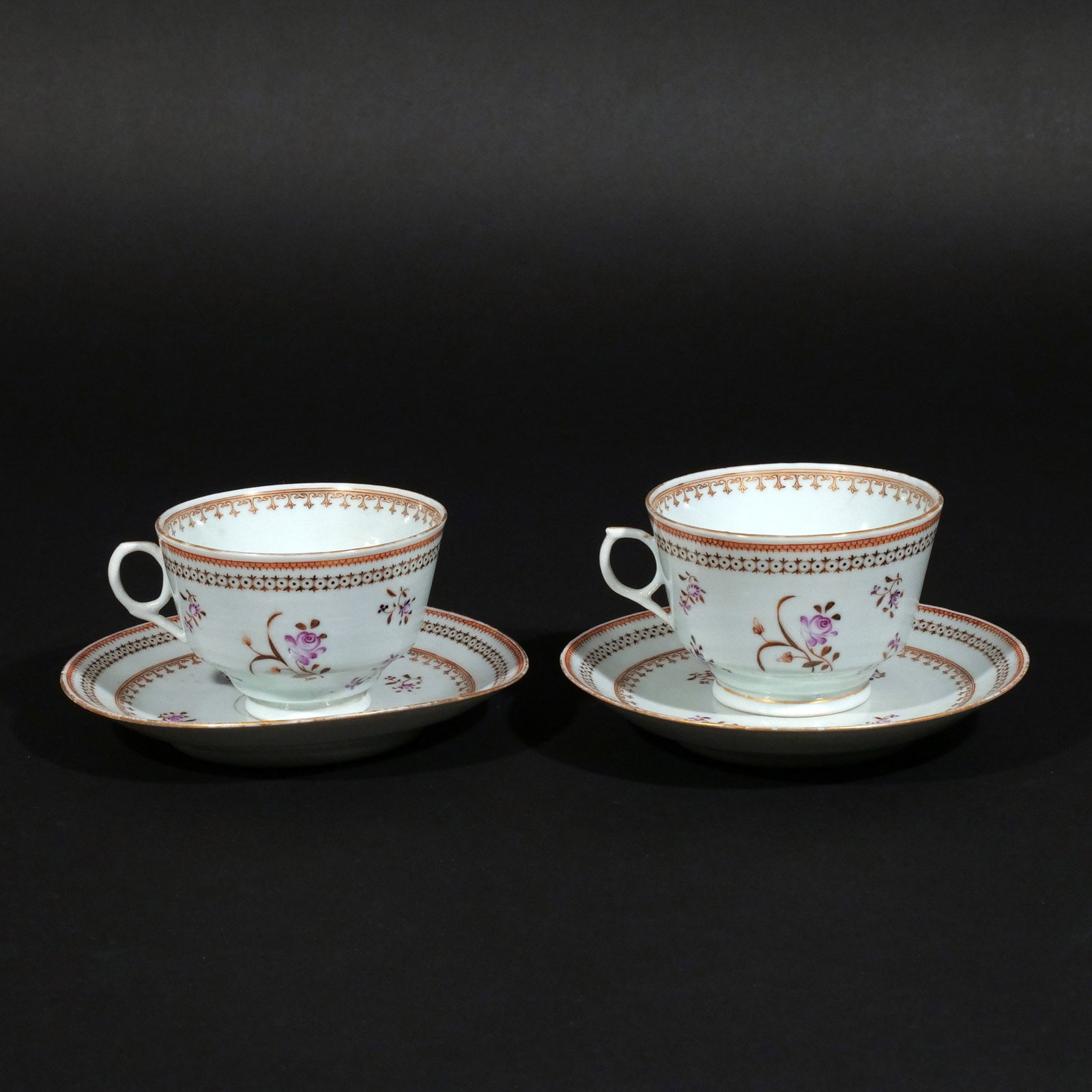 (10pc) CHINESE EXPORT AMERICAN EAGLE TEA SET - 7