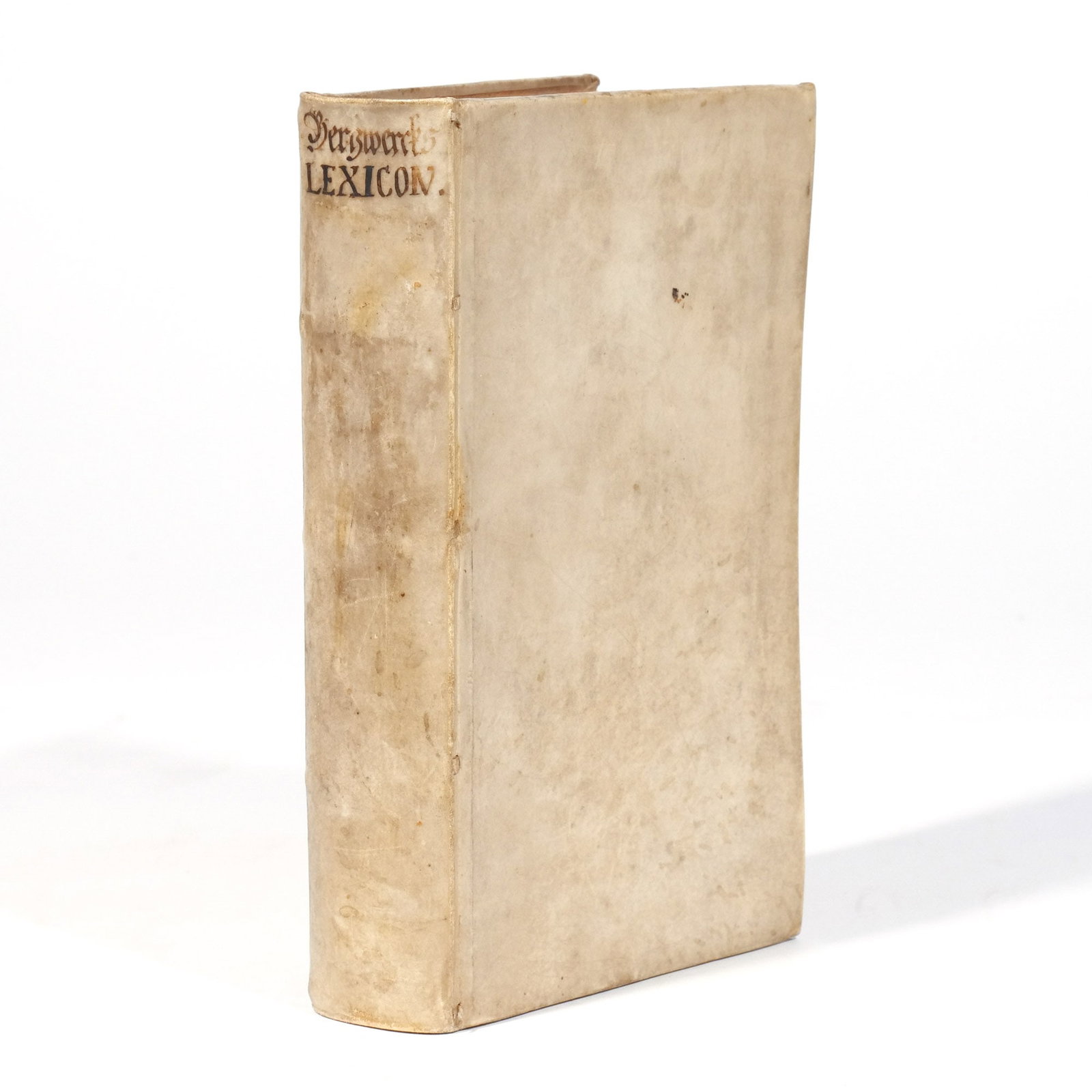 MINERAL and MINING LEXICON, 1743: Zeisig, Johann Caspar (Minerophilus Freibergensis). Neues und wohleingerichtetes Mineral- und Bergwercks-Lexicon?, Chemnitz, St??el 1743. With errata. Small 8vo, bound in contemporary vellum. h. 7-1/8