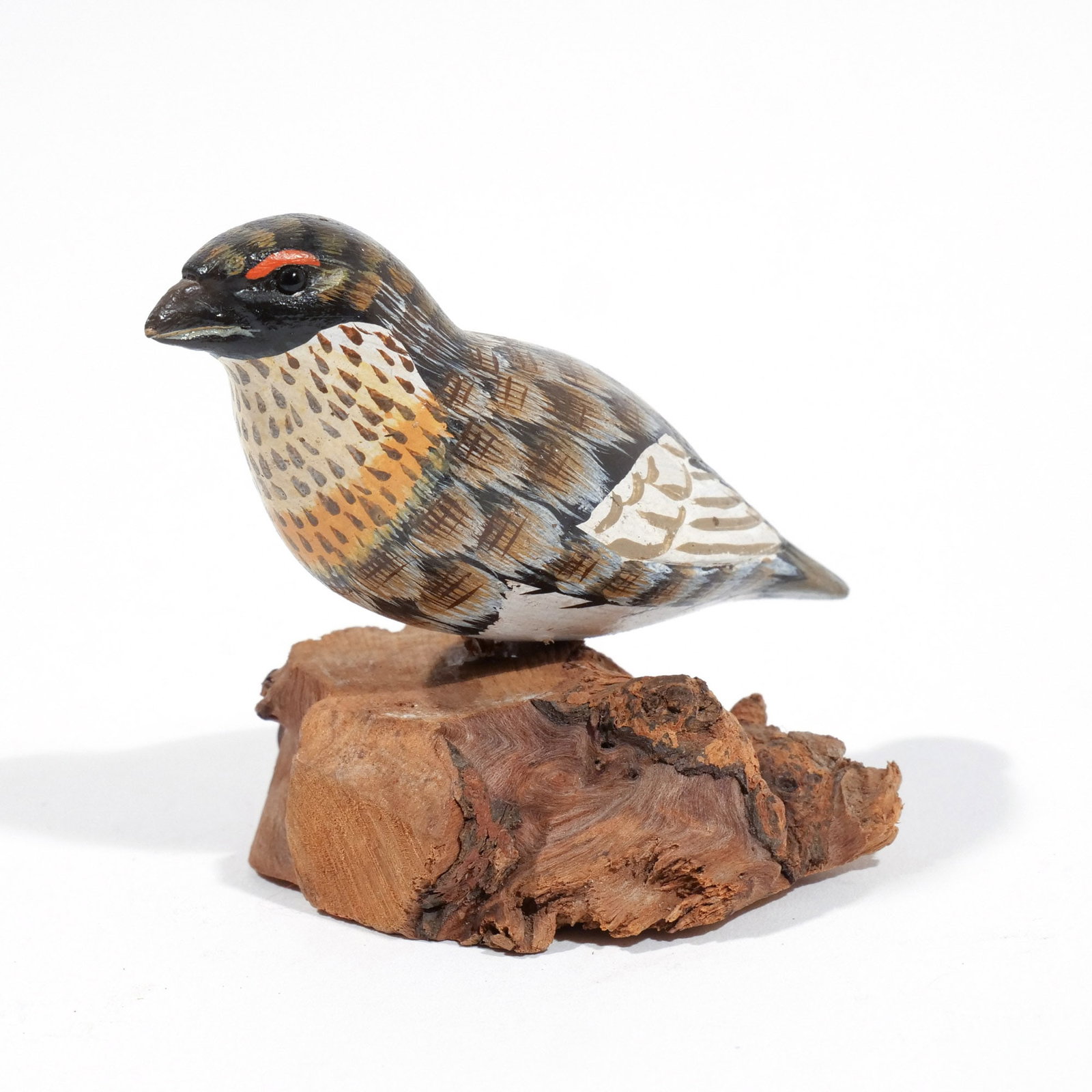 MINIATURE CARVED BIRD (1 of 8)