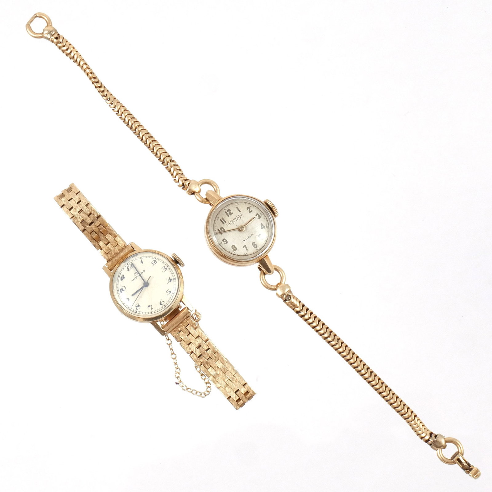 (2pc) 14K GOLD LADIES WATCHES (1 of 17)