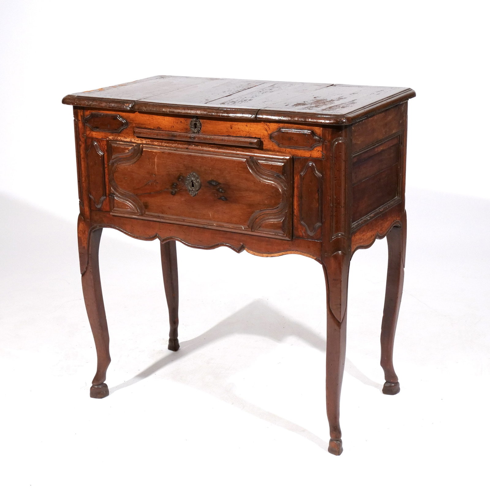 RARE FRENCH PROVINCIAL POUDREUSE of SMALL SIZE (1 of 11)