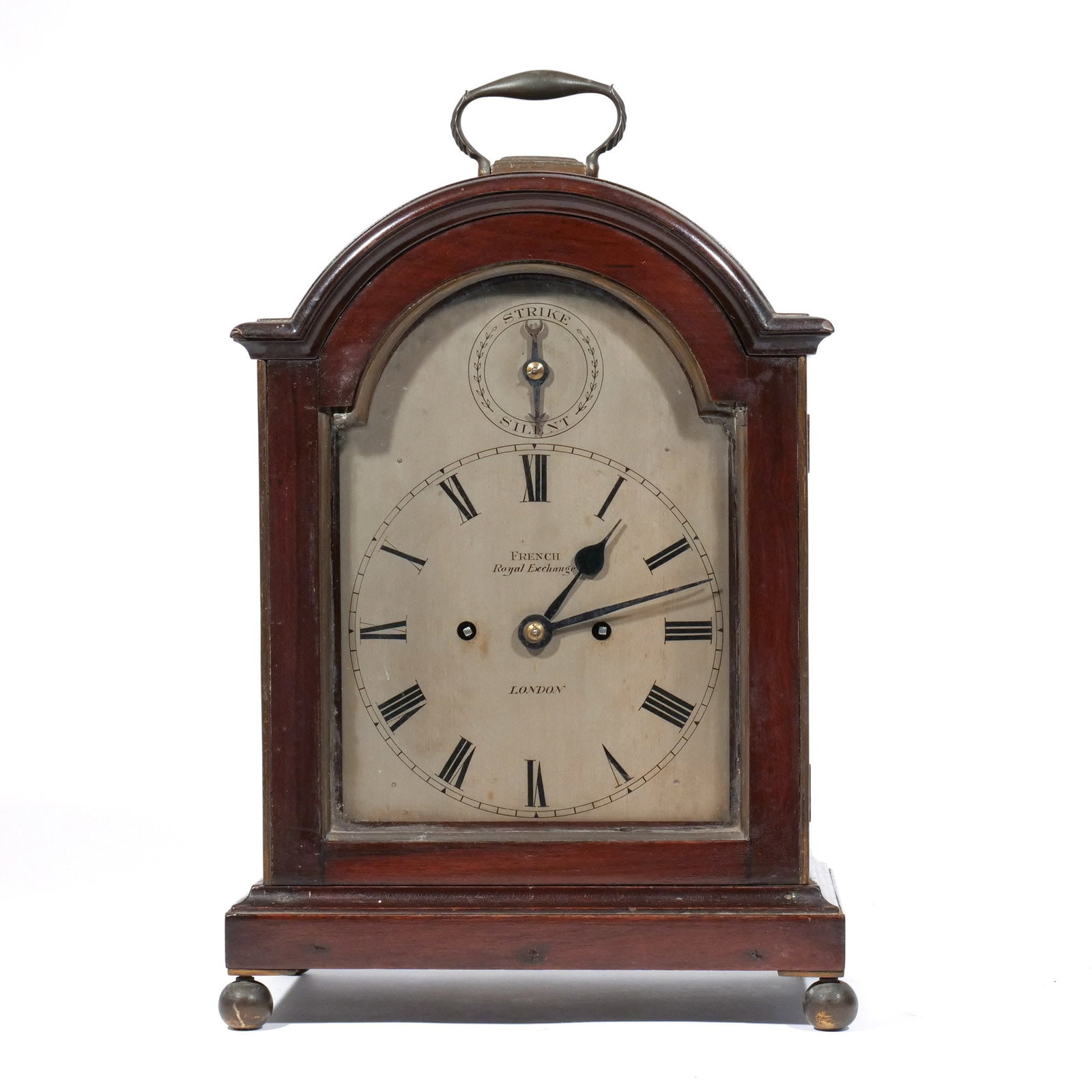 FRENCH ROYAL EXCHANGE, LONDON BRACKET CLOCK (1 of 11)